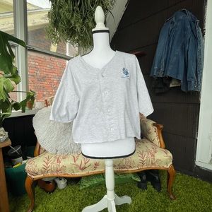 NC Tar Heels cropped shirt